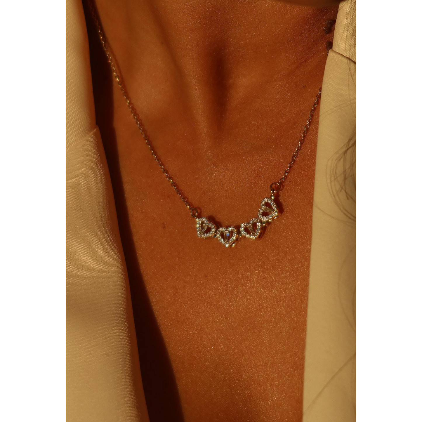 Four Leaf Clover Eternal Love Necklace