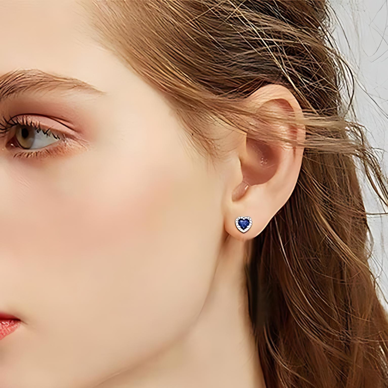 Sapphire Eternal Love Earrings