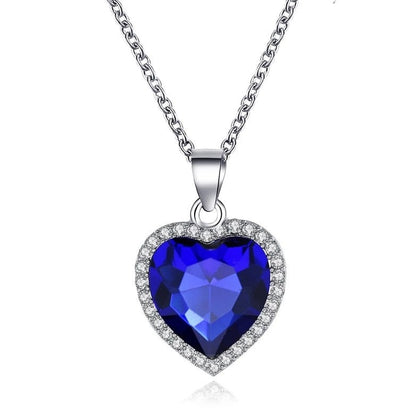 Sapphire Eternal Love Necklace