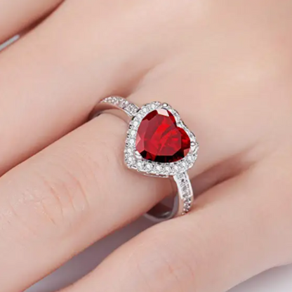 Ruby Eternal Love Rings