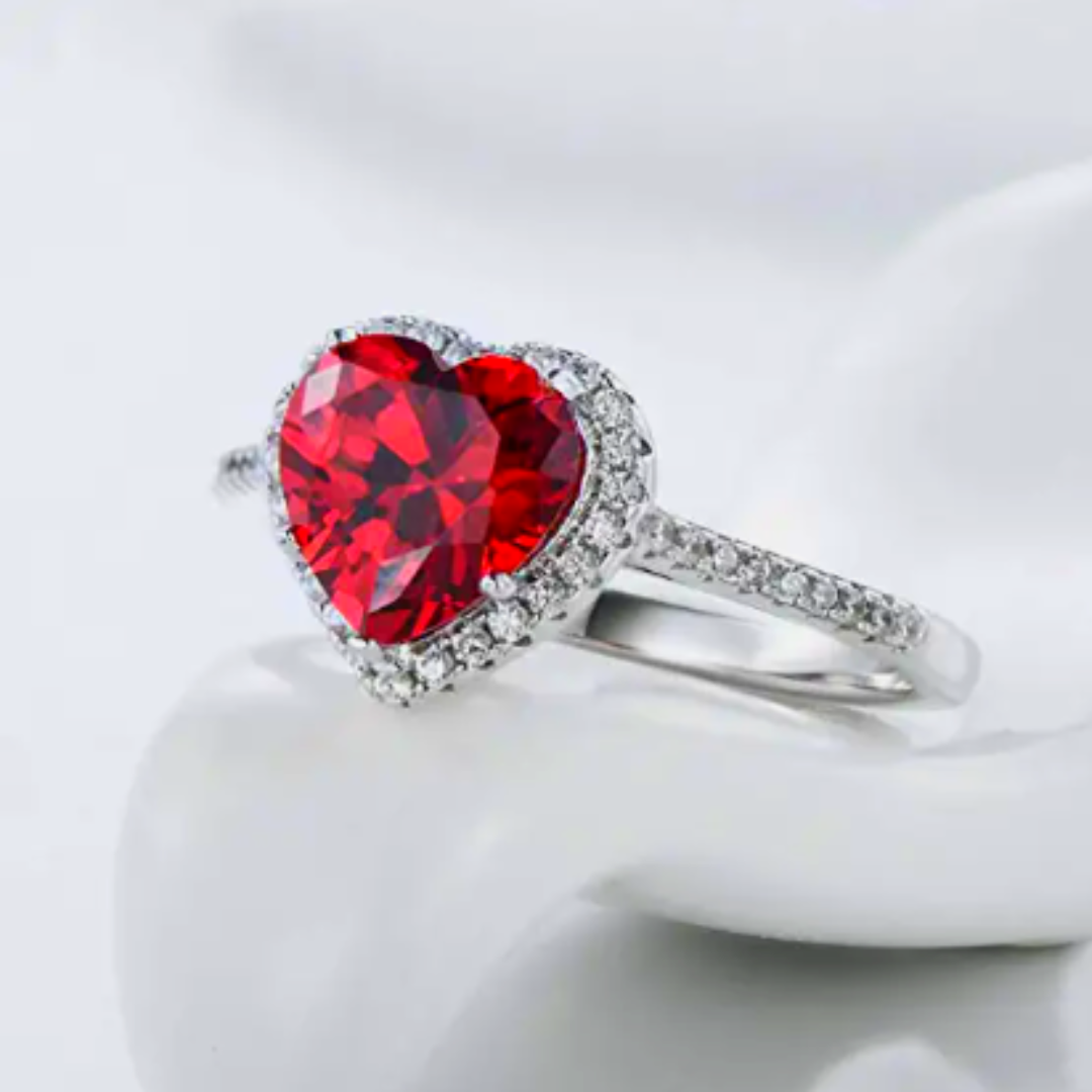 Ruby Eternal Love Rings