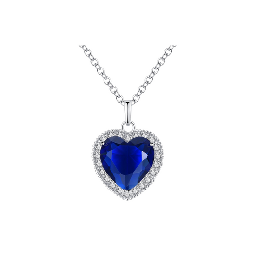Sapphire Eternal Love Necklace