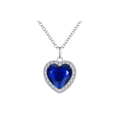 Sapphire Eternal Love Necklace