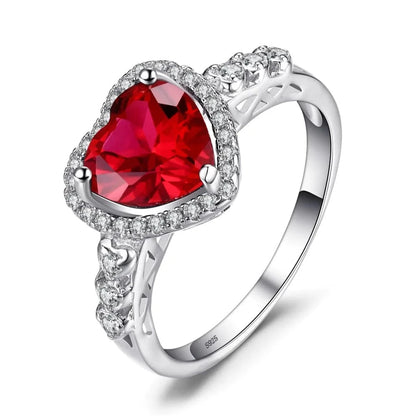 Ruby Eternal Love Rings